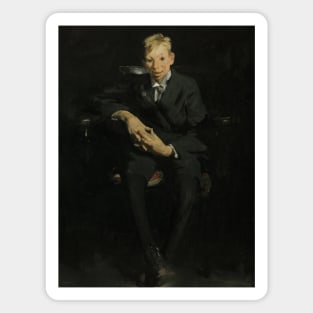 Frankie, the Organ Boy by George Bellows Magnet